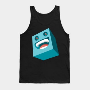 Block head Tank Top